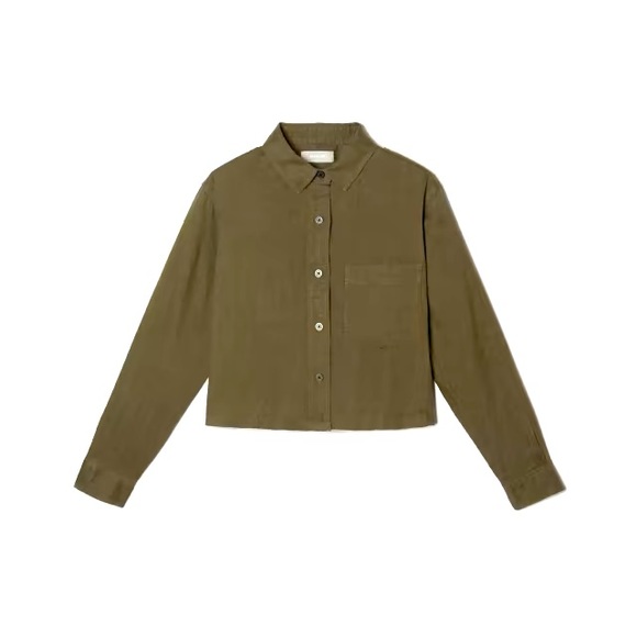 Everlane Silky Cotton Way-Short Shirt - Picture 2 of 11